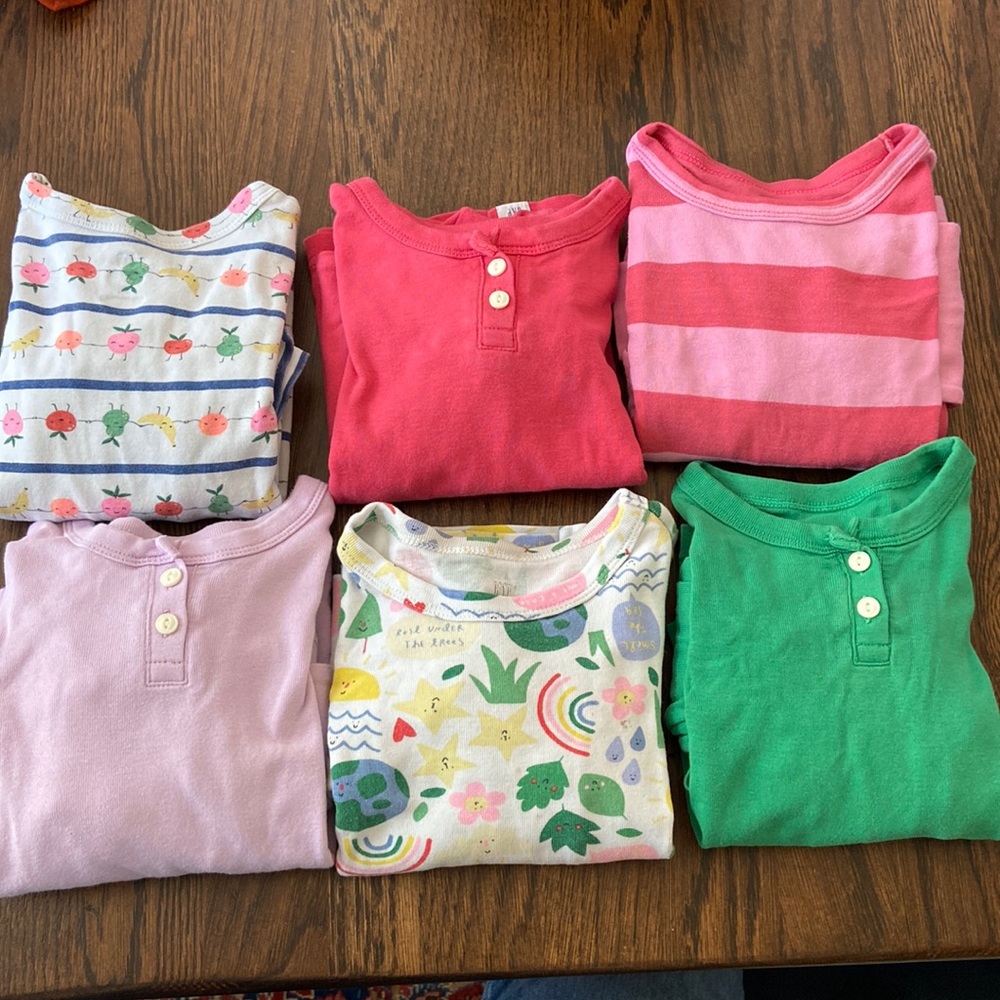 Bundle of Six Gap Long John’s Pajamas